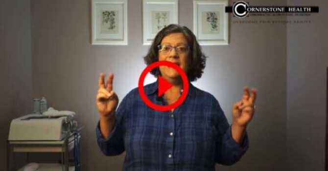 "I always associated a chiropractor with, you know, the cracking and I didn't really wanna do that."