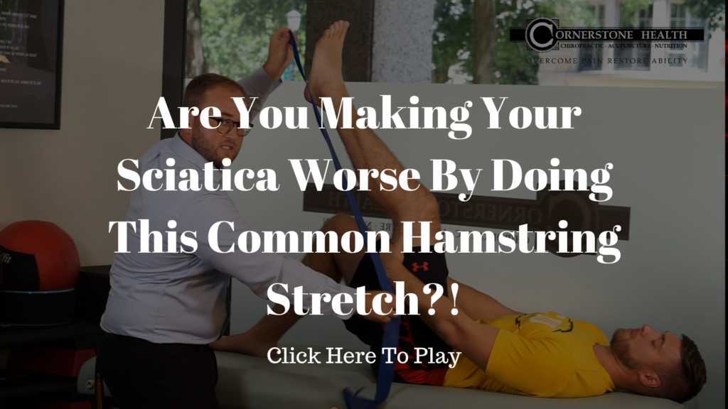 Are you making your sciatica worse