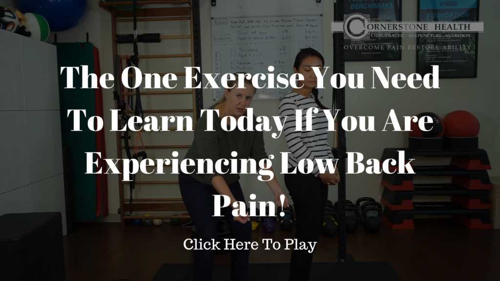 Essential Exercise for Low Back Pain Relief